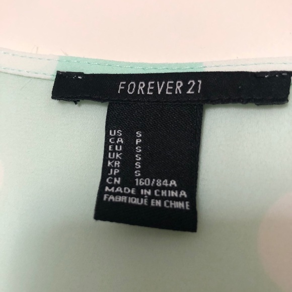 🔥BOGO FREE- polka dot mint green blouse - Picture 8 of 8